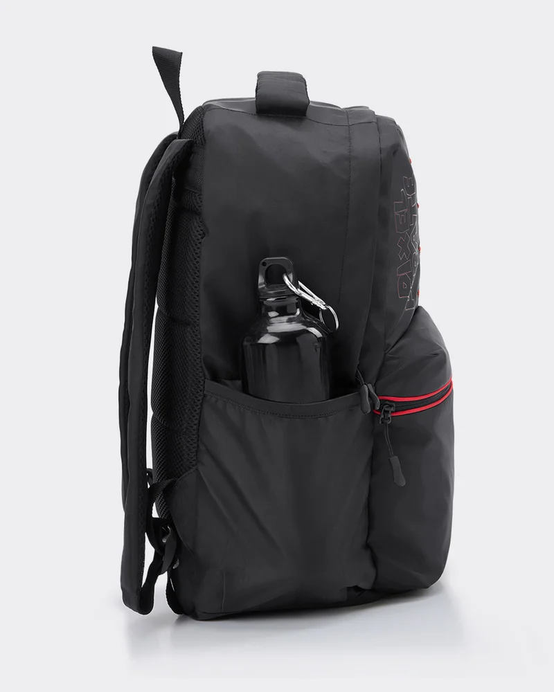 بيواكوف Unisex Black Pixel Pirate Printed Laptop Backpack